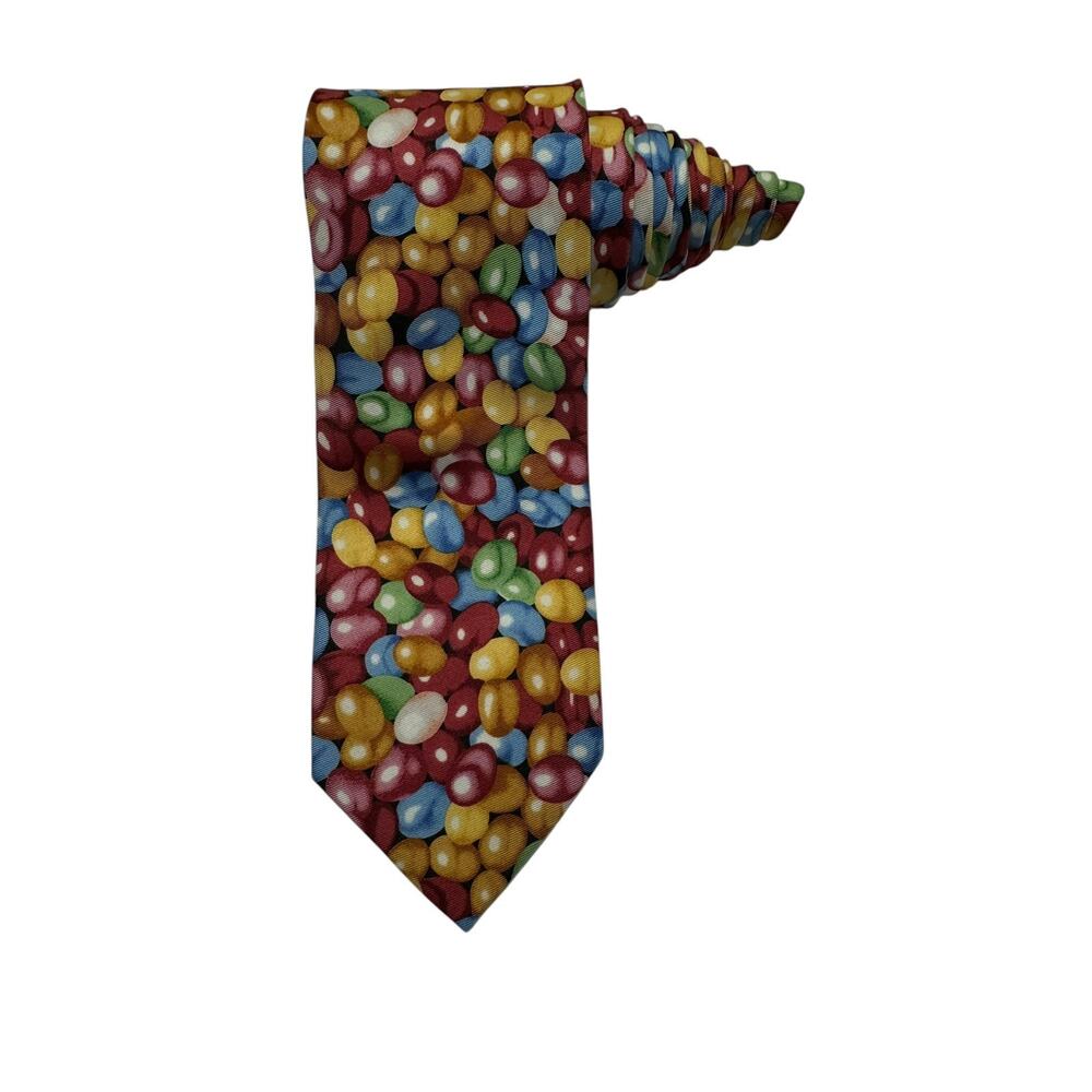 Wild Ties Jellybeans Candy Novelty Necktie 100% Microfiber